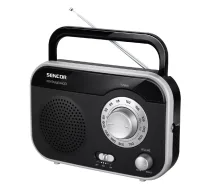 Sencor SRD 210 BS radio Personal Analog Black Grey Metallic ( SRD 210BS UBSECR0SRD210BS 8590669135295 )