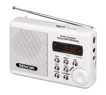 Sencor SRD 215 W radio Analog White ( RTV-SE-RA03-69 SRD 215 W SRD215W UBSECRSRD215WHI 8590669117826 )