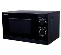 Sharp Home Appliances R-200BKW microwave Black Countertop 20 L 800 W ( R200BKW R-200BKW 4974019755991 )