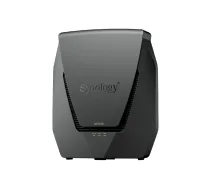 Synology WRX560 wireless router Gigabit Ethernet Dual-band (2.4 GHz / 5 GHz) Black ( NBSYNORTWRX5600 WRX560 4711174724970 )