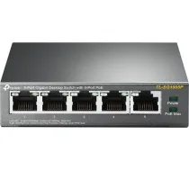 TP-Link 5-Port Gigabit Desktop PoE Switch with 4-Port ( 5222-02P 5222-03M SG1005P TL-SG1005P TL-SG1005P V1 6935364083212 )