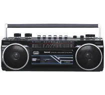 Trevi PORTABLE RADIO RECORDER USB SD WIRELESS CASSETTA RR 501 BT BLACK ( 0RR50100 TREVIRR501BLACK 8011000018669 )