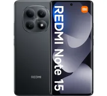 Xiaomi Redmi Note 15 17.2 cm (6.77") 2392 x 1080 pixels 8 GB 128 GB 108 MP Black ( ? 497824 6932554476281 72160 MZB0M8GEU SMASMXIA0948 )