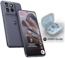 Motorola edge 60 neo + Moto Buds PG38C05749 16.1 cm (6.36") Dual SIM Android 15 5G USB Type-C 8 GB 256 GB 5200 mAh Grey ( GA#966143 PBA80034ITA TELMOTOEDGE60NEO8/256GBGRISAIL 8033779084171 )