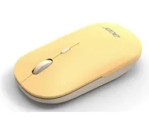 Mysz Acer Acer Mouse wireless dual mode 2.4GHz and BT5.2 4 buttons AMR130 Yellow ( GP.MCE11.04B 4711474835543 )