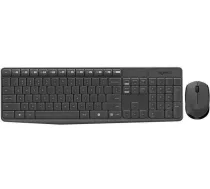 Logitech Keyboard and Mouse Set MK235 - US Layout - Grey ( UKLOGRZSB000010 5099206063976 )