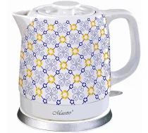 Ceramic electric kettle MAESTRO MR-068 1 5L 1500W (MR-068-MOSAIC) ( HKFEMCZ00MR068M MR-068 niebieski MR-068-MOSAIC 4897144673858 )