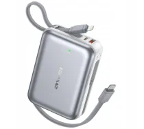 Powerbank Awei C03 20000mAh 45W USB-A/USB-C + kable Lightning/USB-C srebrny ( Awe000298 AWEI280 AZAWEUAPAWE0298 6954284026529 )