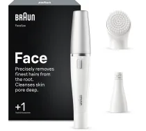 Braun Gesichtsepilierer Face 810 White Silver ( SE810 8006530193658 )