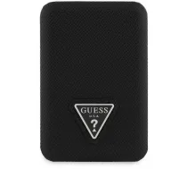Guess PU Grained Triangle Logo MagSafe Powerbank 5000mAh Juodas ( 15721763 3666339310493 GUE005173 Guess GUPB5FPGTSPSK )