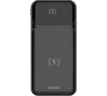 Powerbank SAVIO BA-09 10000mAh Ładowanie indukcyjne ( 85076000 AZSAOUAPSB9 BA-09 POWER BANK SAVBA-09 5901986049371 )