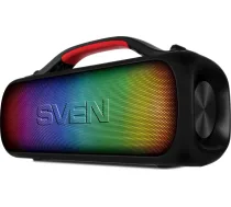 Speaker SVEN PS-360 black (24W Waterproof (IPx5) TWS Bluetooth FM USB 3000mA*h) ( PS-360 SV-021740 SVEN 6438162021740 )