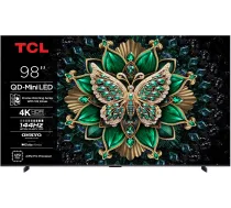 TCL C6K 98C6K TV 2.49 m (98") 4K Ultra HD Smart TV Wi-Fi Metallic ( 98C6K S0464282 5901292525767 )
