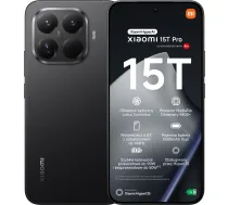 Xiaomi 15T Pro 5G Dual Sim 12RAM 512GB black ( ? 483726 68022 6932554447564 MZB0KUQEU SMASMXIA0913 TELXIAOMI15TPRO12/512GBBLK )