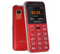 myPhone Halo Easy 4.32 cm (1.7") 70 g Grey Red Entry-level phone ( 5902052866625 Easy MY-HALOEASY/RED TEL000346 TEL000411 TELSPMYPRHE00002 T-MLX08895 )