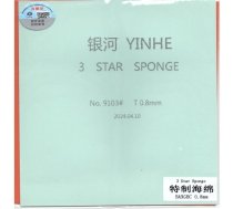 Gumija galda tenisa raketei Yinhe sponge 0.8 mm