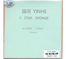 Gumija galda tenisa raketei Yinhe sponge 2.0 mm