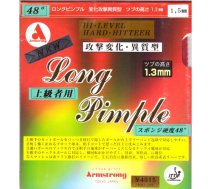 Gumija galda tenisa raketei Armstrong Long Pimple Hard 48