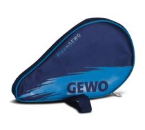 Galda tenisa raketes soma čehols GEWO Round Cover Wave with ball compartment marine/light blue