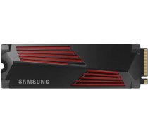 Samsung SSD||990 PRO with Heatsink|4TB|M.2|PCIe Gen4|NVMe|TLC|Write speed 6900 MBytes/sec|Read speed 7450 MBytes/sec|TBW 2400 TB|MTBF 1500000 hours|MZ-V9P4T0CW