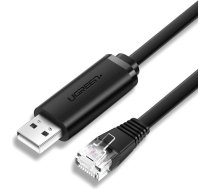 Ugreen console cable USB - Ethernet RJ45 1.5m black (CM204)