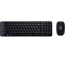 Logitech Perifērijas komplekts Logitech MK220 Black