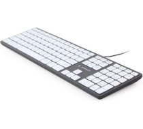 Gembird KEYBOARD MULTIMEDIA USB ENG/CHOCOL. KB-MCH-02-BKW GEMBIRD