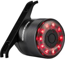 Rockbros Rockbros Q1 rear bicycle light 7 colors LED + USB-C - USB-A cable - black