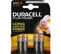 Duracell MN 2400 Plus Power AAA (LR03) Blistera iepakojumā 4gb.