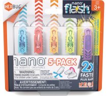 Hex Bots HEXBUG Interaktīvā rotaļlieta Nano vaboles ar gaismiņām, 5-paka