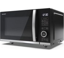 Sharp Microwave Oven with Grill YC-QG204AE-B Free standing, 20 L, 800 W, Grill, Black