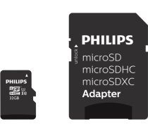 Philips MicroSDHC 32GB class 10/UHS 1 + Adapter