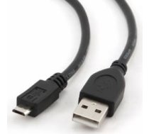 Gembird Kabelis Gembird USB Male - MicroUSB Male 1m Black