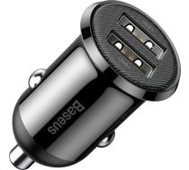 Baseus Grain Pro car charger 2x USB 4.8 A Black