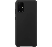 Hurtel Silicone Case Soft Flexible Rubber Cover for Samsung Galaxy S21+ 5G (S21 Plus 5G) black