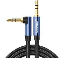 Ugreen angled AUX cable 2 x mini jack 3.5mm 1.5m blue (AV112)