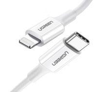 Ugreen US171 Lightning - USB-C MFi PD cable 20W 480Mb/s 1m - white