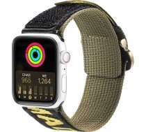 Dux Ducis Strap (Outdoor Version) Apple Watch Ultra strap, SE, 9, 8, 7, 6, 5, 4, 3, 2, 1 (49, 45, 44, 42 mm) nylon strap yellow bracelet