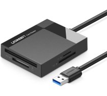 Ugreen USB 3.0 SD / micro SD / CF / MS memory card reader black (30231)