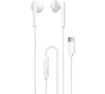 Dudao wired headphones USB Type C 1.2m white (X3B-W)