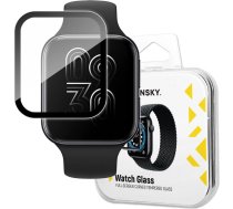 Wozinsky Watch Glass hybrid glass for Oppo Watch 46 mm black