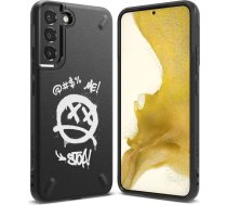 Ringke Onyx Design Durable TPU Cover for Samsung Galaxy S22 + (S22 Plus) black (Graffiti) ()