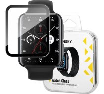 Wozinsky Watch Glass hybrid glass for Oppo Watch 2 42 mm black