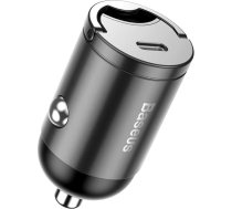 Baseus Tiny Star PPS mini smart car charger USB Type C 30W Quick Charge 3.0 PD 3.0 gray (VCHX-B0G)