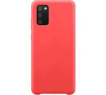 Hurtel Silicone Case Soft Flexible Rubber Cover for Samsung Galaxy A03s red