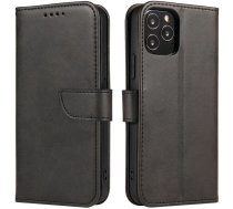 Hurtel Magnet Case elegant case case cover with a flap and stand function Realme GT Neo 3 black