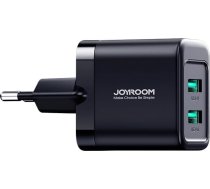 Joyroom JR-TCN01 2xUSB-A 12W 2.4A mains charger - black