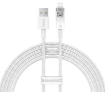 Baseus Explorer Series cable USB - Lightning 2.4A 2 m white (CATS010102)