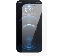 Baseus Full Screen Tempered Glass for iPhone 12 Pro Max with Speaker Cover 0.4mm + Mounting Kit