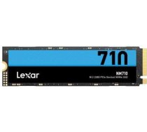 Lexar SSD|LEXAR|NM710|500GB|M.2|PCIe Gen4|NVMe|Write speed 2600 MBytes/sec|Read speed 5000 MBytes/sec|2.45mm|TBW 300 TB|MTBF 1500000 hours|LNM710X500G-RNNNG